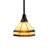 1 - Light Beige/Brown Single Pendant