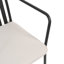 Almeric 41.5cm H Stacking Armchair in Black