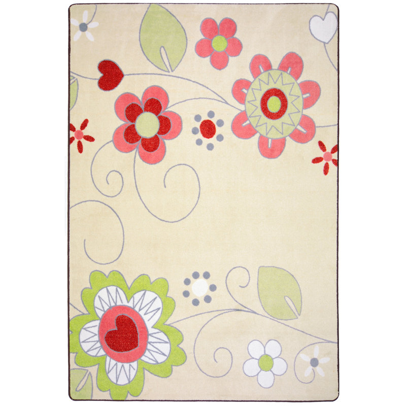 Tapis Just For Kids, Rectangle 5 pi 4 po x 7 pi 8 po