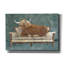  «Cowches 3» par Cindy Jacobs, art mural sur toile, 26 po x 18 po