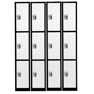 3 - Tier 12" Wide Locker