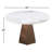 Acacia Round Solid Wood Dining Table