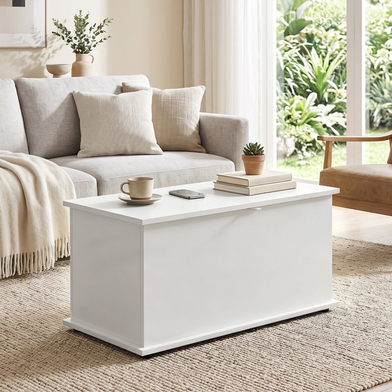 Blanket Chest, White