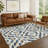 Machine Washable Indoor/Outdoor Chantille Tribal Rug-1207110202-1207110200