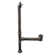 Cadmus 68'' x 30.5'' Freestanding Soaking Cast Iron Bathtub with Faucet