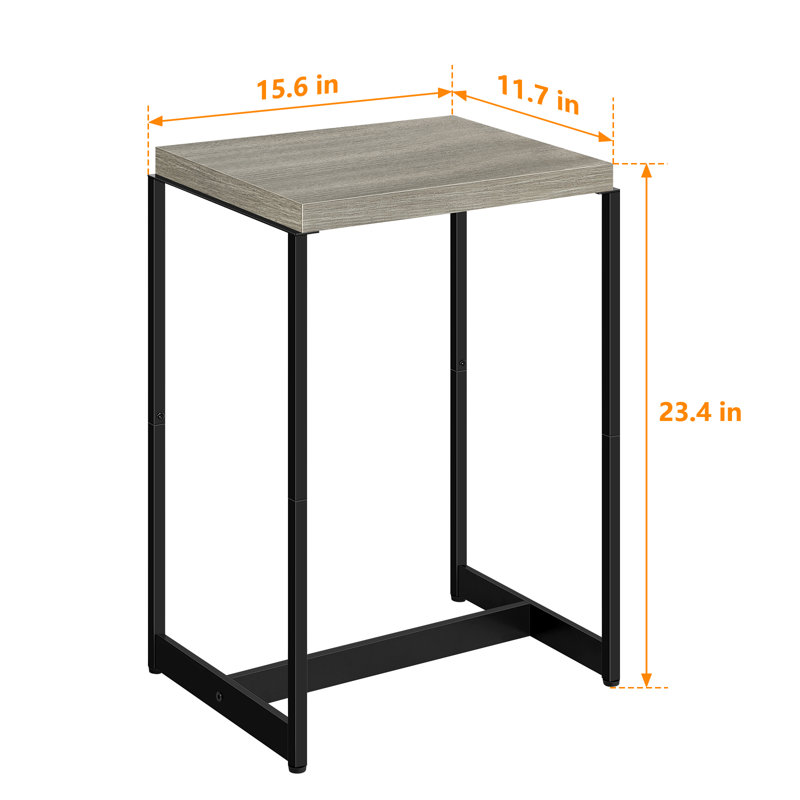 Farzona End Table, Grey