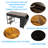 " Rustic Brown Multifunctional Computer Desk With Power Outlets And Ample Storage