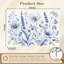 Papier peint adhésif autocollant Bloom
