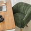 Chenille Upholstered Swivel Chair-1215111009