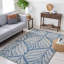 Tapis gris / ivoire en laine touffeté à la main Chaithra-206647368