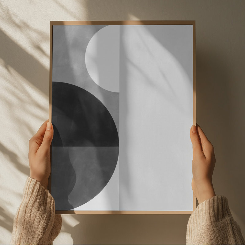 Aspectratioblackawhite46, 76.2 cm H x 50.8 cm W