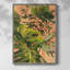 Golden Hour Greenery II Framed Print - Solid Wood-2066026323
