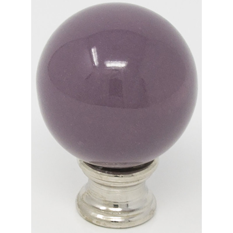 Faiteau de lampe en céramique Dijonna, Mauve
