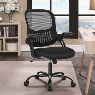 42 Black Ergonomic Kneeling Posture Task Office Chair with Back Seat by Christmas Central
