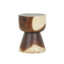 Table d'appoint en bois de sablier Chenaye