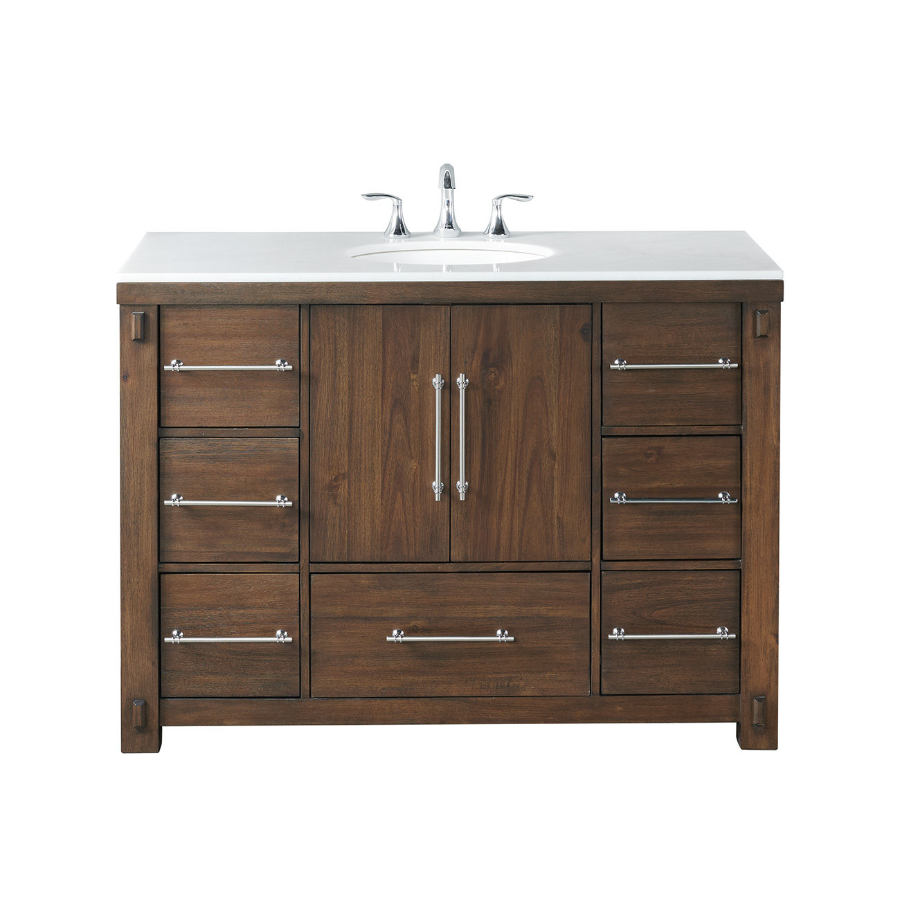 August Grove® Asellus 48'' Free Standing Single Bathroom Vanity with ...