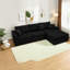 Canapé modulaire en velours côtelé Compression