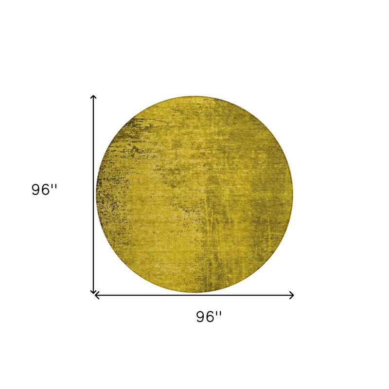 Tapis extérieur rond 8 po