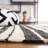 Attina Striped Kilim Flat Weave Cotton Striped Rug-315055700