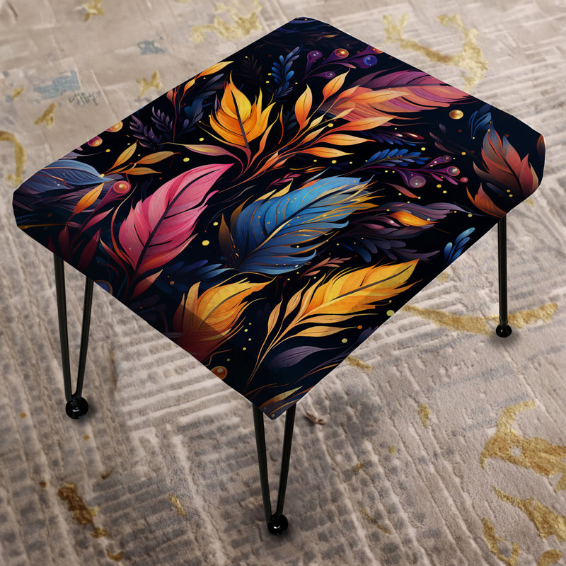 Motif Mystical Boho - Repose-pieds rectangulaire Boho