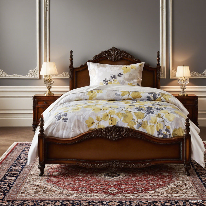Ensemble d'édredon et de draps jaune, literie 10 pièces, Couvre-lit double / grand + taies d'oreiller