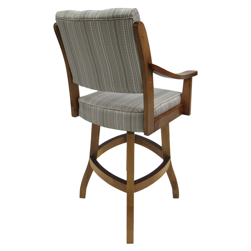 Tabouret de bar Curby, Noyer, Tabouret de bar (siège d'une hauteur de 30 po)