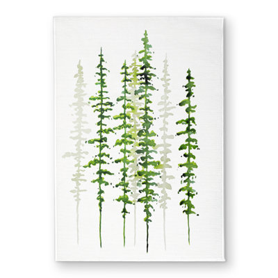 Minimalist Trees Door Mat - Bedroom Landscapes Home Decor