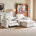 Cream Chenille