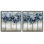 «Dappled Tree Impressions», ensemble de 2 impressions giclées encadrées, design par Nan
