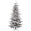 Sierra 7.5' H Lighted Artificial Fir Christmas Tree