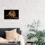 Golden Lion by David Stribbling - Wrapped Canvas Print-1399620186