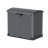 Arc Lid Rattan Horizontal Garbage Shed-61402950