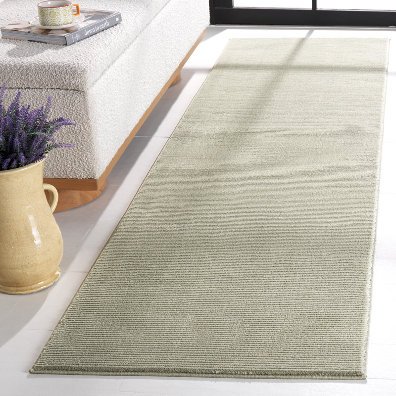 Tapis de couleur unie Latravion Performance, Tapis de couloir 2 pi 3 po x 8 pi