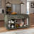 Faye Multi-Functional Kitchen Cart With Built-In Power Outlets