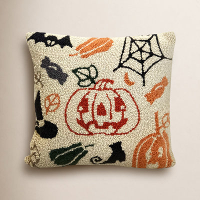 Halloween Icon Cream  Pillow