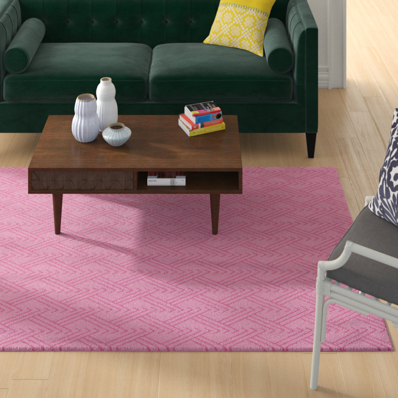 Jordao Geometric Indoor Rug, Rectangle 5' x 7'