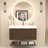 Stella 42 Inches Wall Mounted Vanity Set With Doors And Inside Drawer-845656529