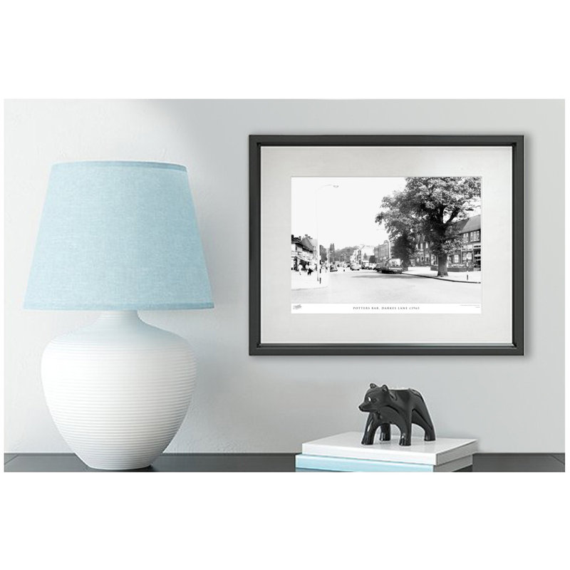 Potters Bar, Darkes Lane C1965 by Francis Frith - Single Picture Frame Print, 45cm H x 60cm W x 2.3cm D