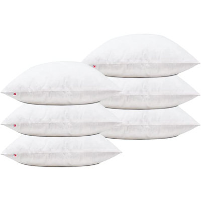 White Square Cushion