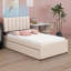 Lit plateforme tapissier avec lit gigogne-69841874
