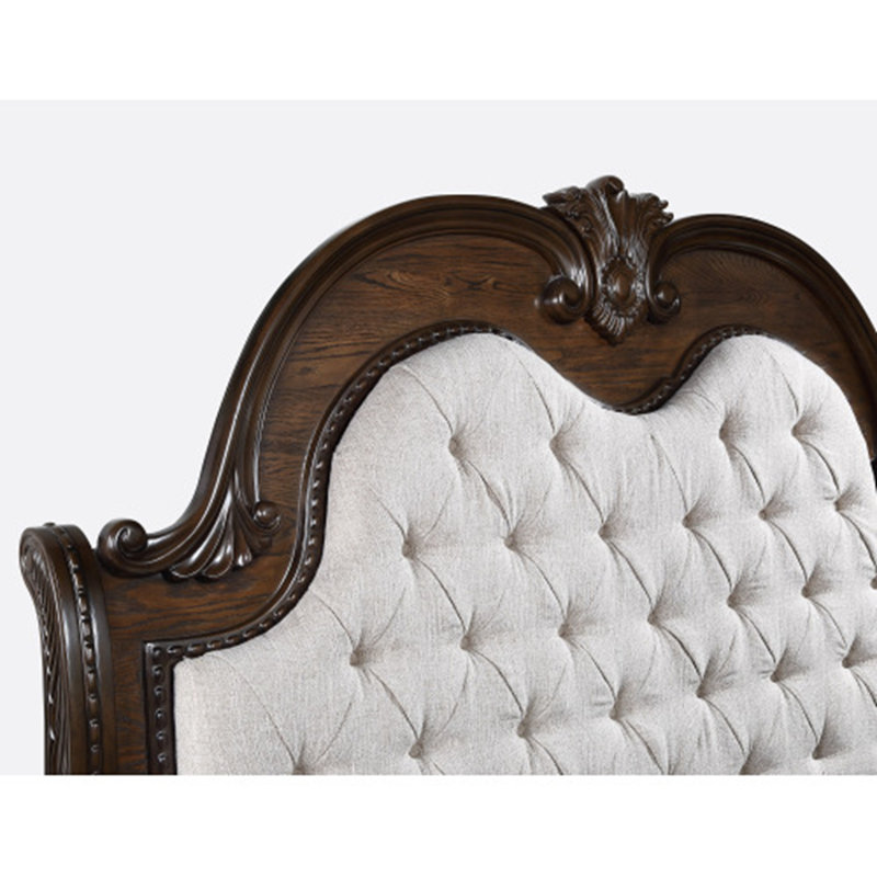 Lit-bateau formel 1pc, Brun / café, Grand lit