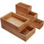 Ensemble de boîtes en bois 5 pièces