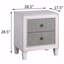 Table de chevet 2 tiroirs