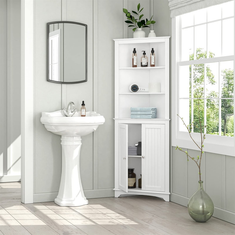Jola Bathroom Cabinet, White