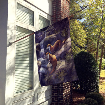 Double Sided Polyester Animal Garden Flag