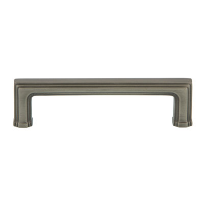 Nostalgic Warehouse Carre' Handle Pull 4" On Centre in Satin Brass