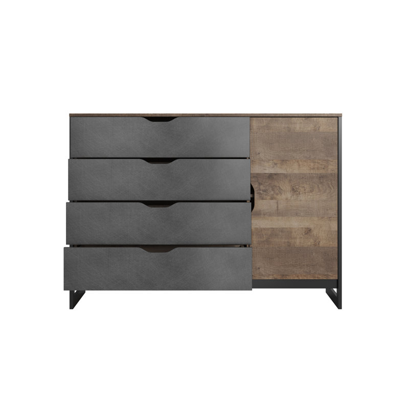 Mintz 138cm W 4 - Drawer Chest of Drawers