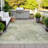 Machine Washable Indoor/Outdoor Xhevrie Sage Rug-112027259
