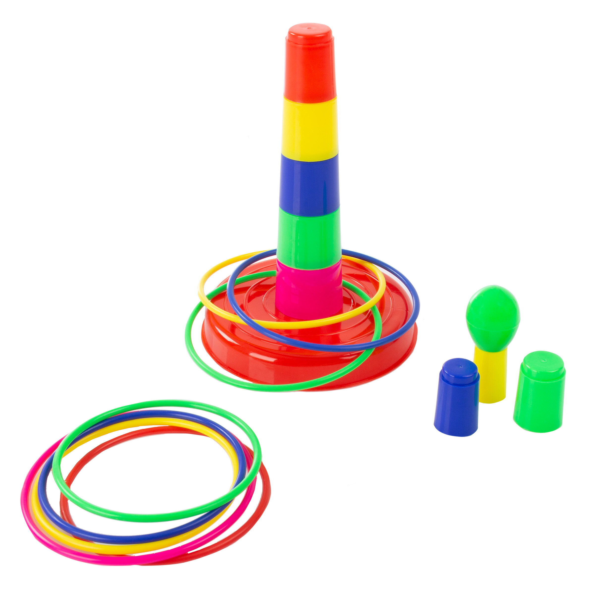 Hey! Play! Plastic Washer And Ring Toss