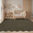 Farmhouse Scalloped Rug Washable Rug with Non Slip TRP Backing, Low Pile Non Shedding Rustic Carpet, Soft Thin Foldable Printed Mat for Living Room Bedroom-660204433-660204439